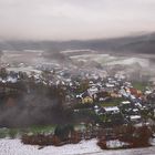 Schönsreuth im Dezembernebel