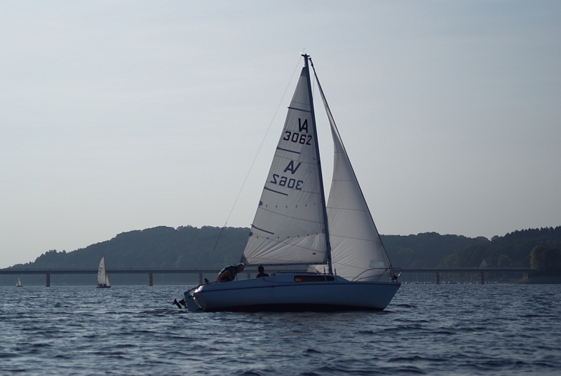 ...schönstes Wetter für's Segeln