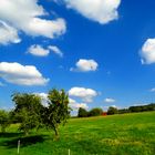 Schönwetter Wolken