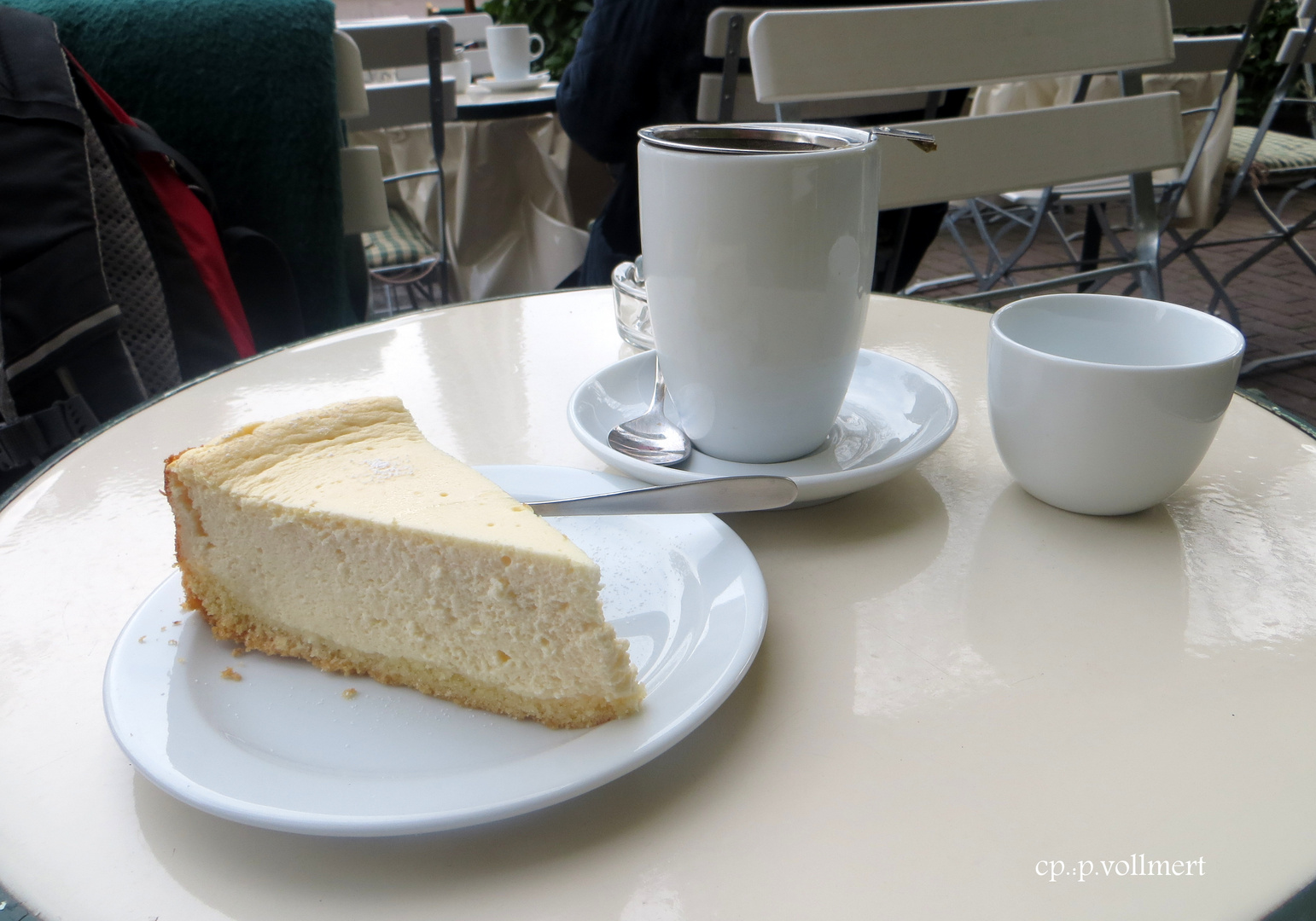 schöpferische Pause im Teestübchen