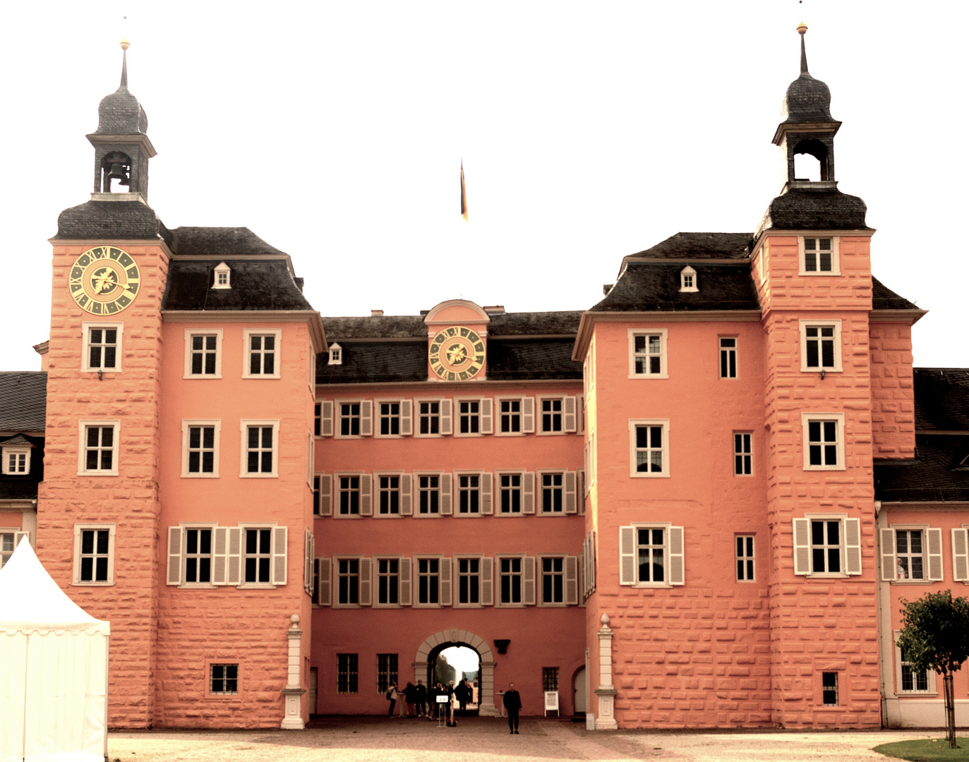 Schöss Schwetzingen - Mittelbau