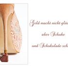 Schokolade und Schuhe