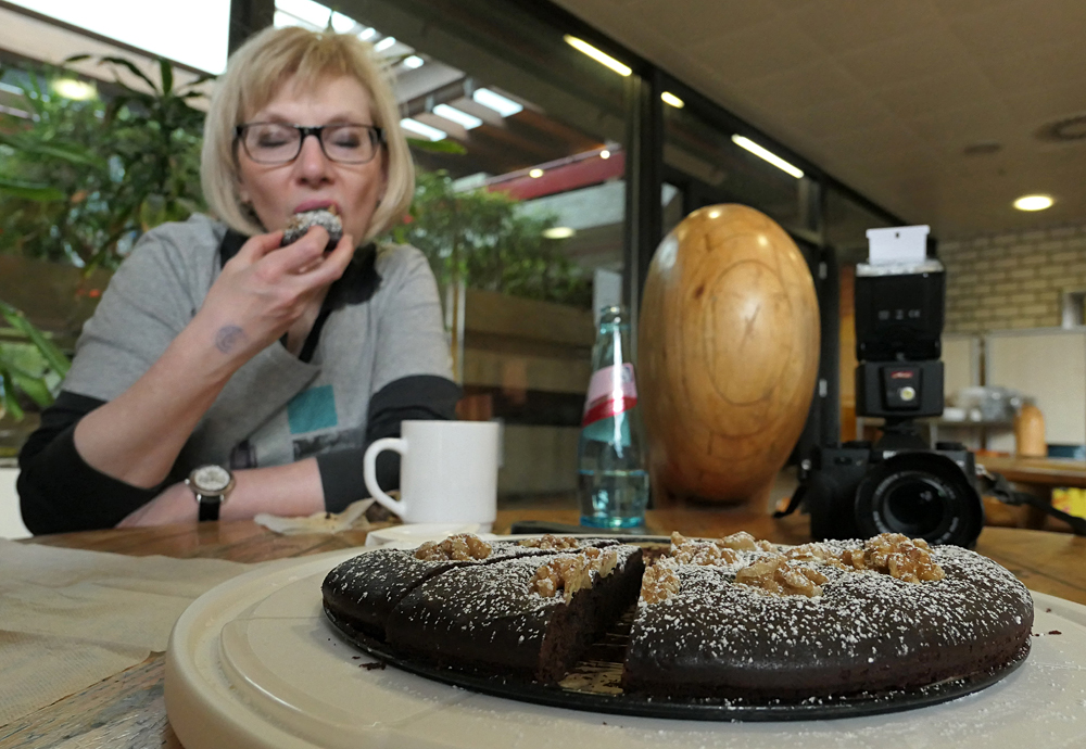 Schokoladenkuchen: Da fehlt schon was