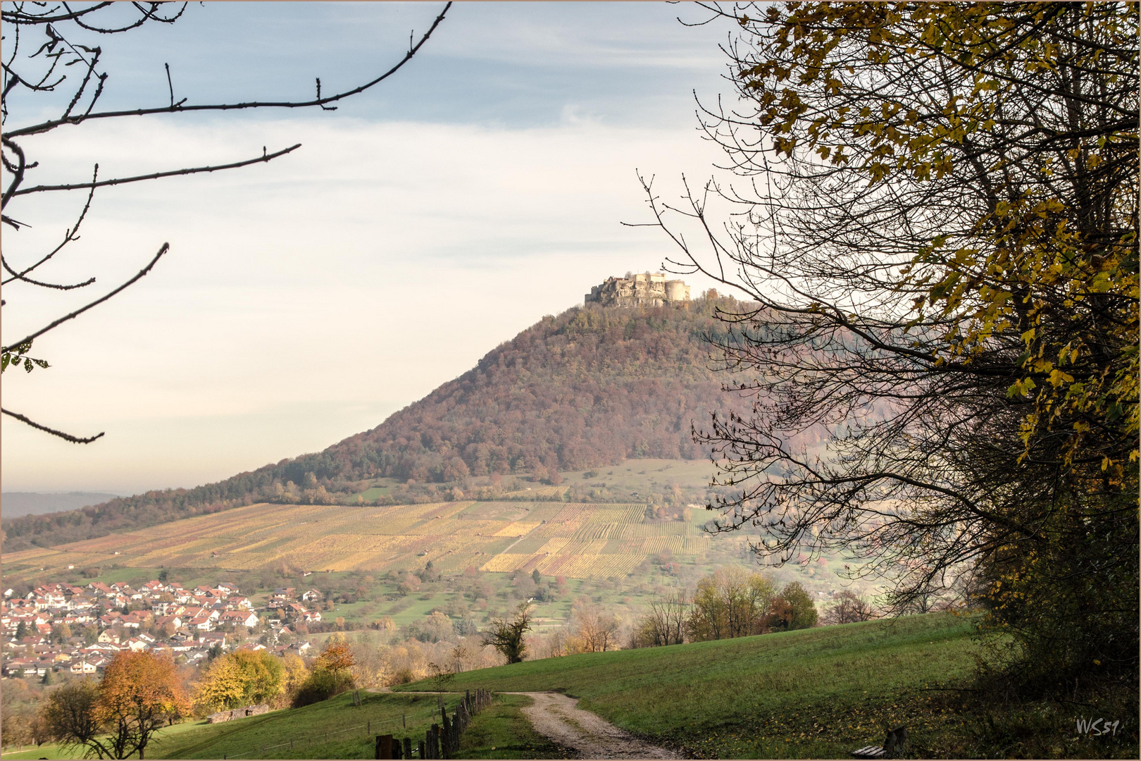 "Schokoladenseite" im Herbst 1