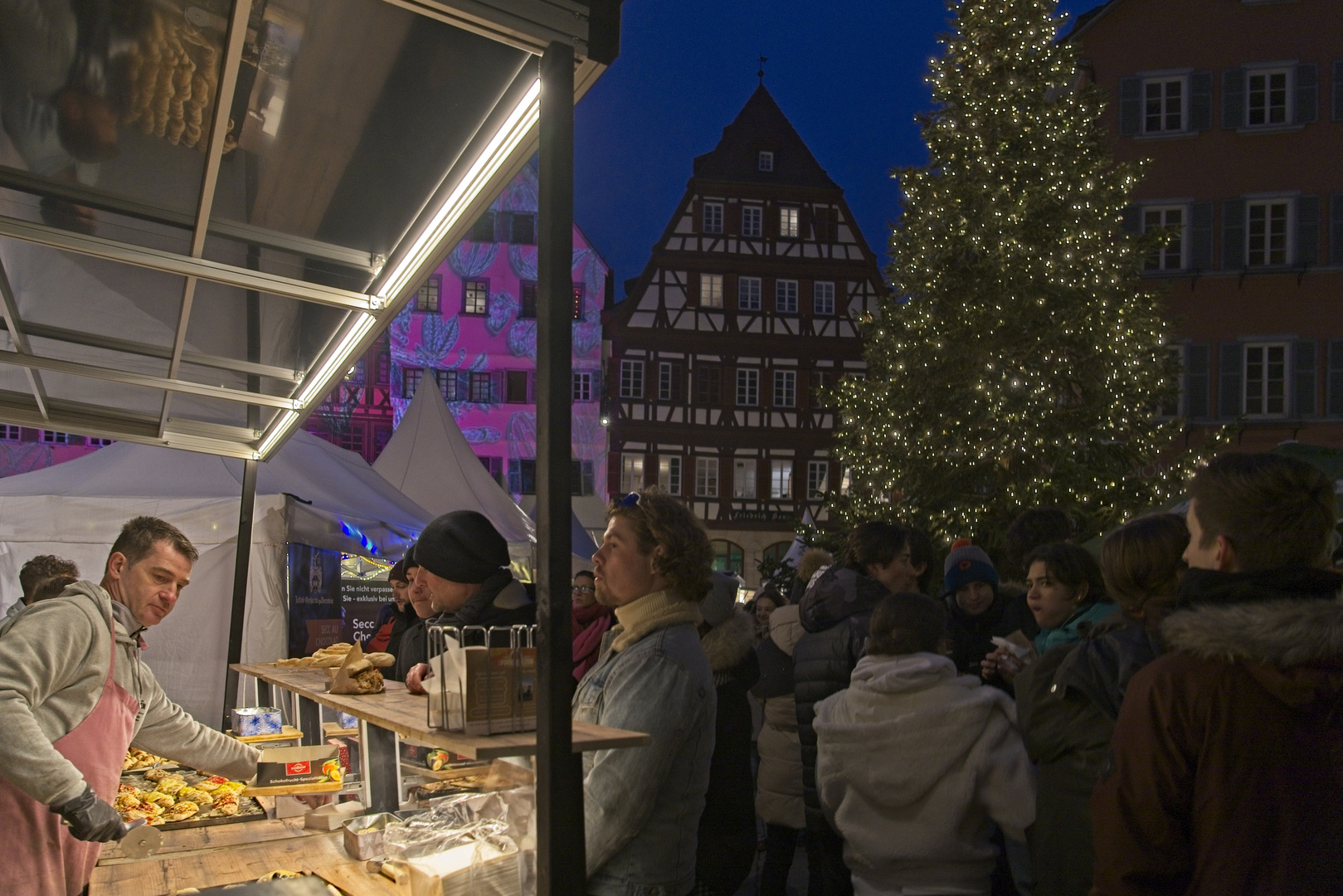 Schokomarkt in Tübingen