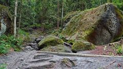 Schon beschwerlicher im Sinne eines Bergpfades...