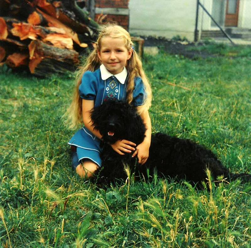 Schon Damals mit Hund von Kerstin Kühn