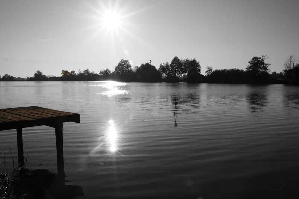 Schon ein einziger Sonnenstrahl, kann viel Schatten vertreiben.