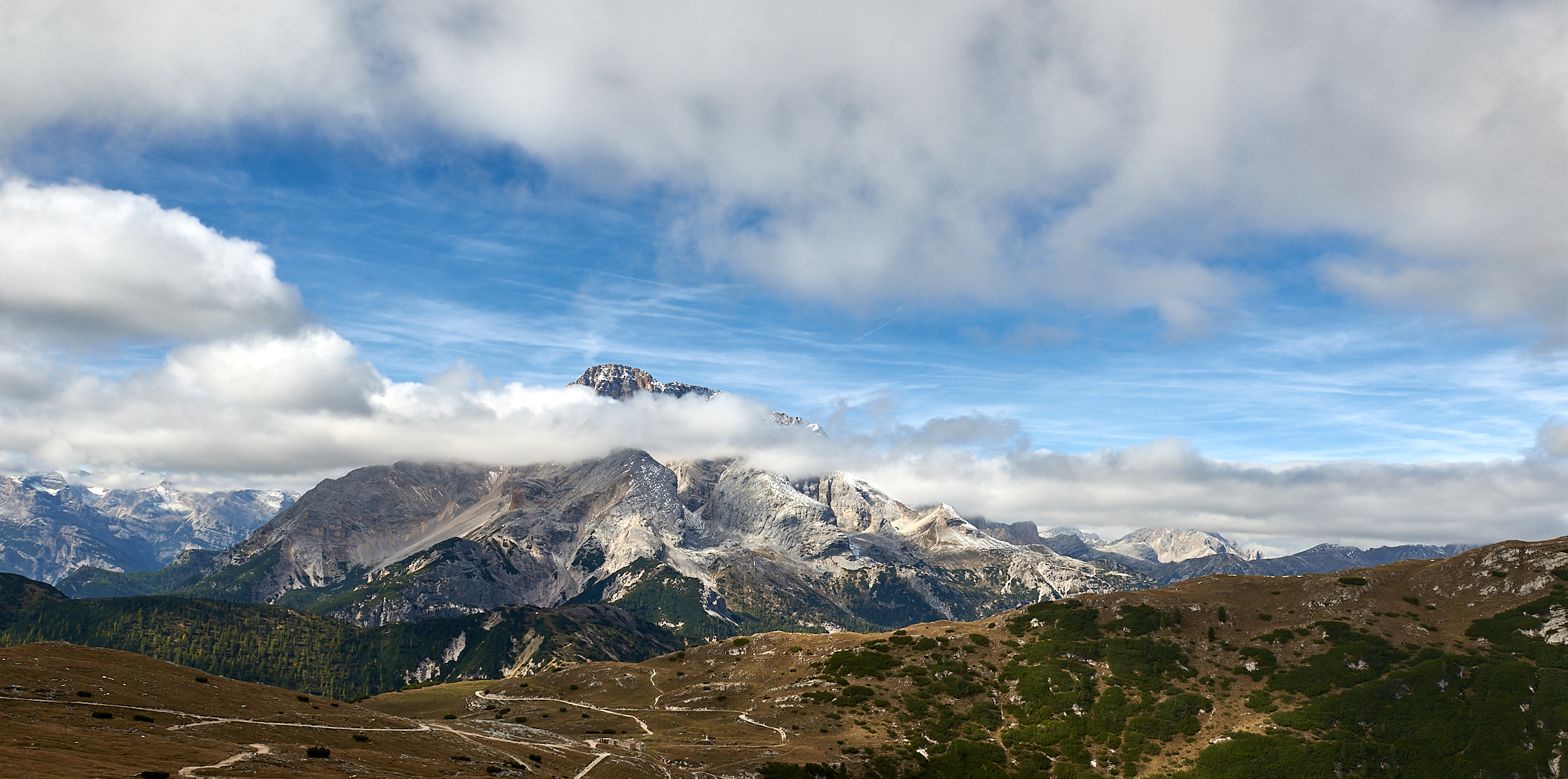 Schon lange kein Foto aus den Dolomiten gezeigt, Blick...