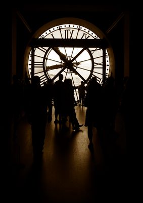 Schon so spät im Musee d'Orsay
