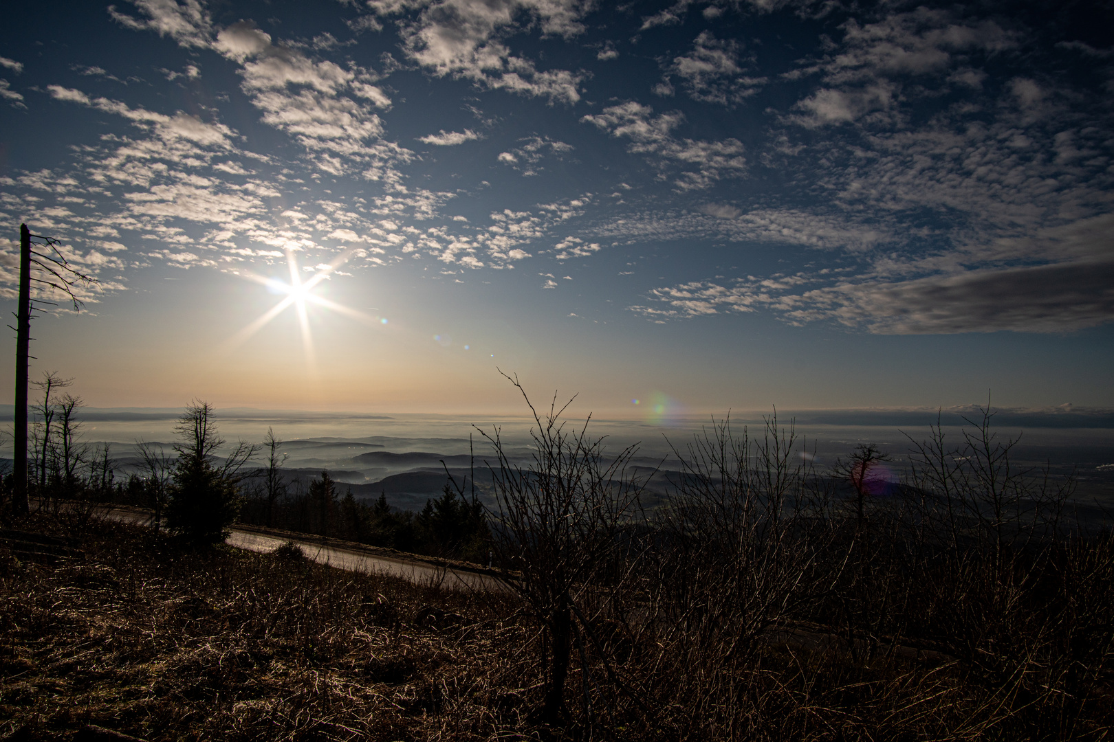 Schon wieder ein Sonnenuntergang auf dem Hochblauen