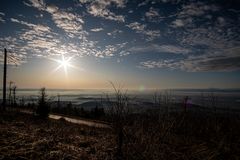 Schon wieder ein Sonnenuntergang auf dem Hochblauen