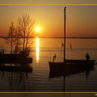 ... schon wieder sonnenuntergang am steinhuder meer