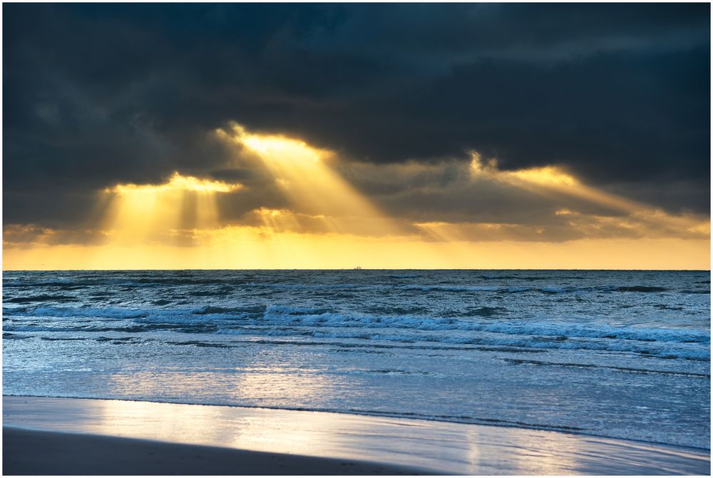 schon wieder Sonnenuntergang in DK