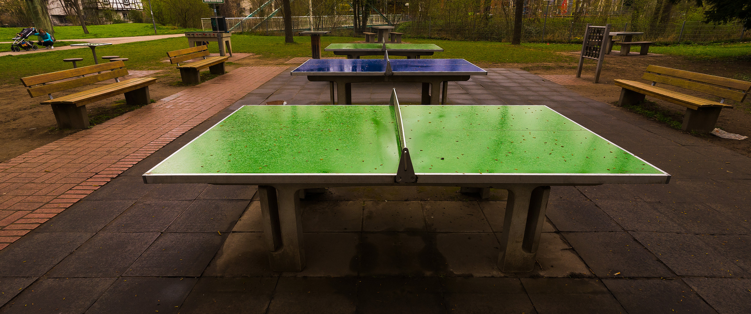 Schon wieder Spielpause im Stadtpark