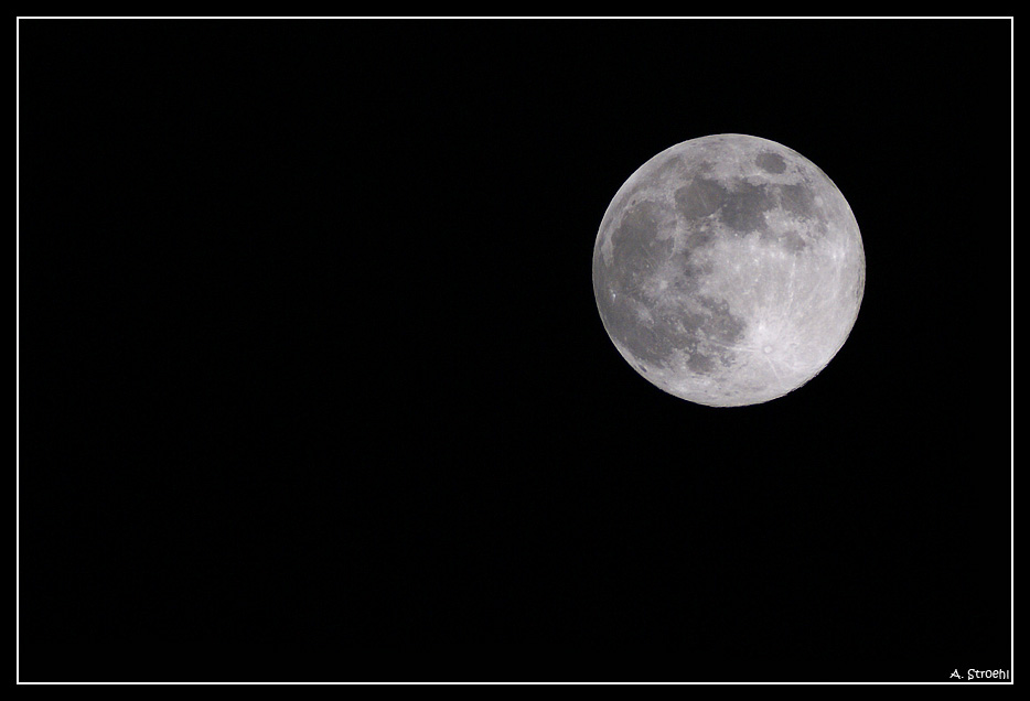 Schon wieder Vollmond, aber..