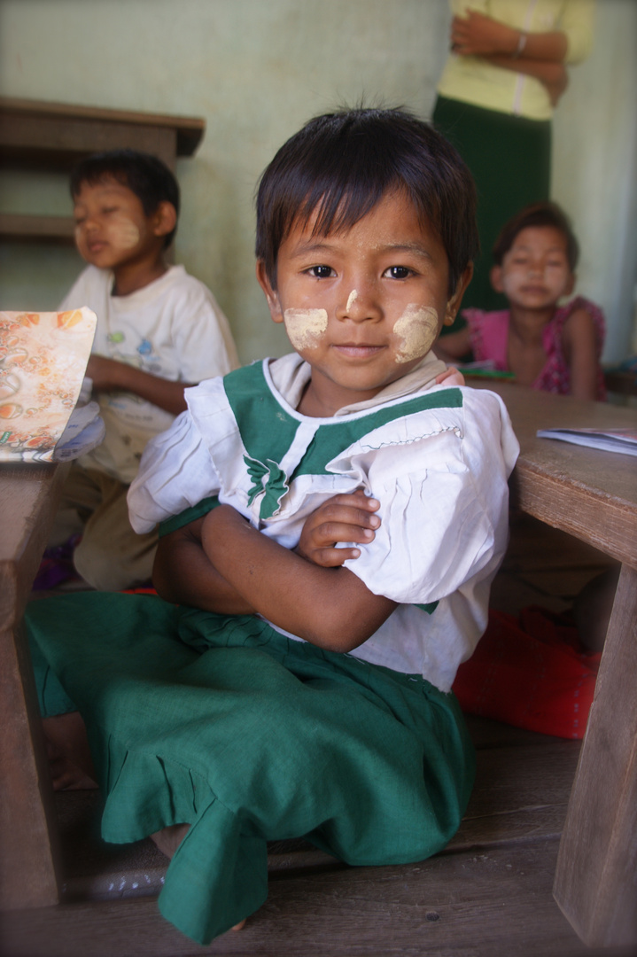 School day in Myanmar