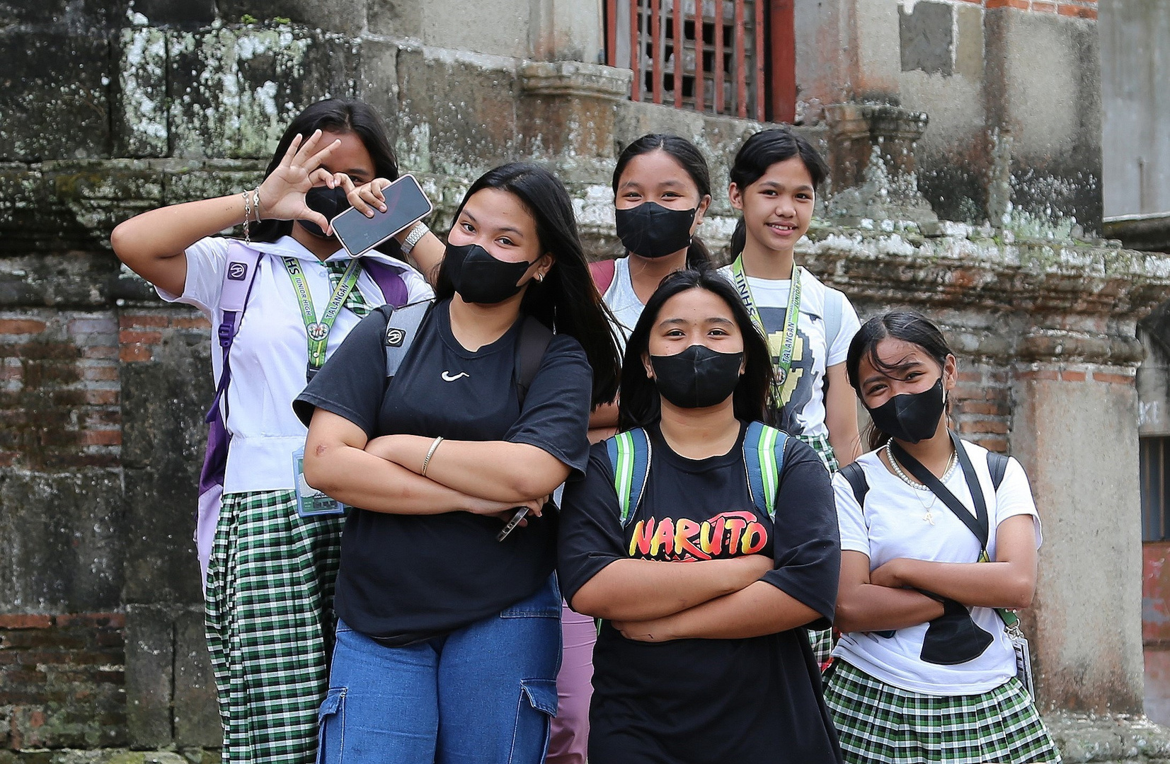 School Girls in Nagcarlan