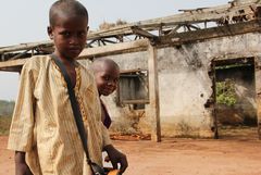school kids Eastern Cameroon