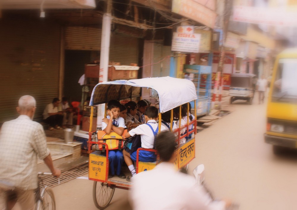 School rickshaw