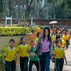 Schoolclass visit Sukhothai