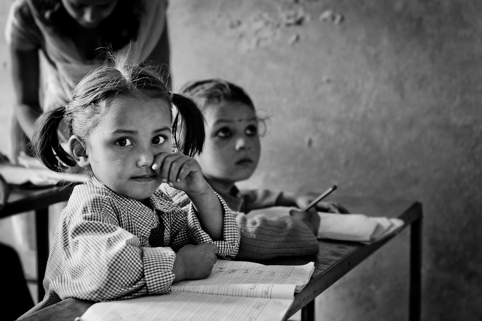 Schoolgirl in Jitpur Phedi - Nepal