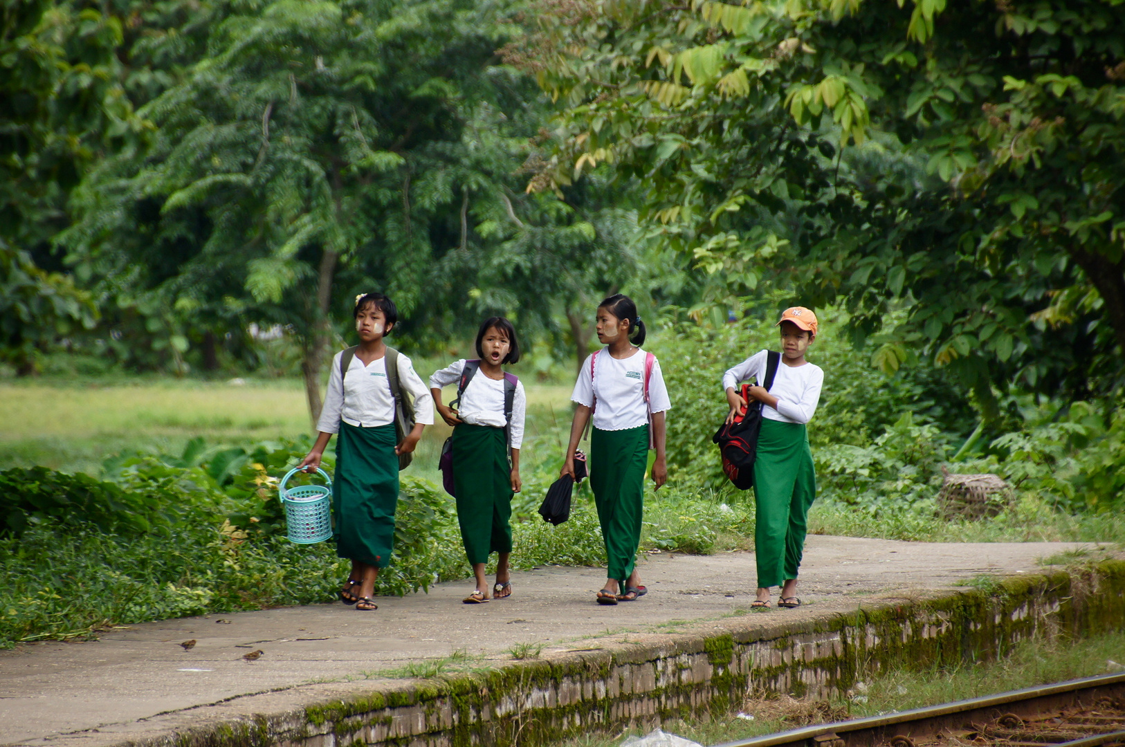 school's out, yangon, burma 2011