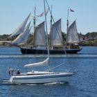 Schooner passing