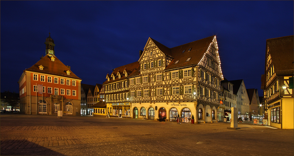 Schorndorf - der Marktplatz IV