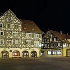 Schorndorfer Marktplatz  bei Nacht