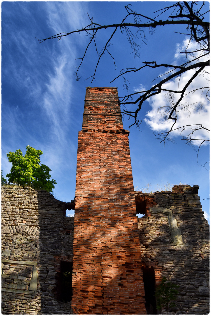 Schornstein der Brennerei