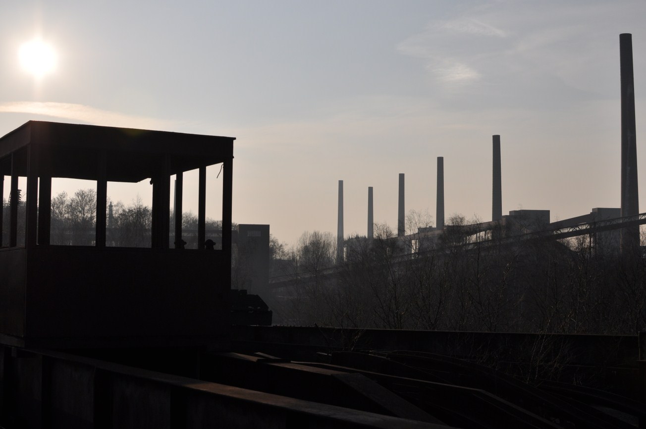 Schornsteine der Kokerei Zollverein