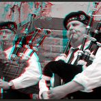 Schottenmusik 3D Anaglyphe