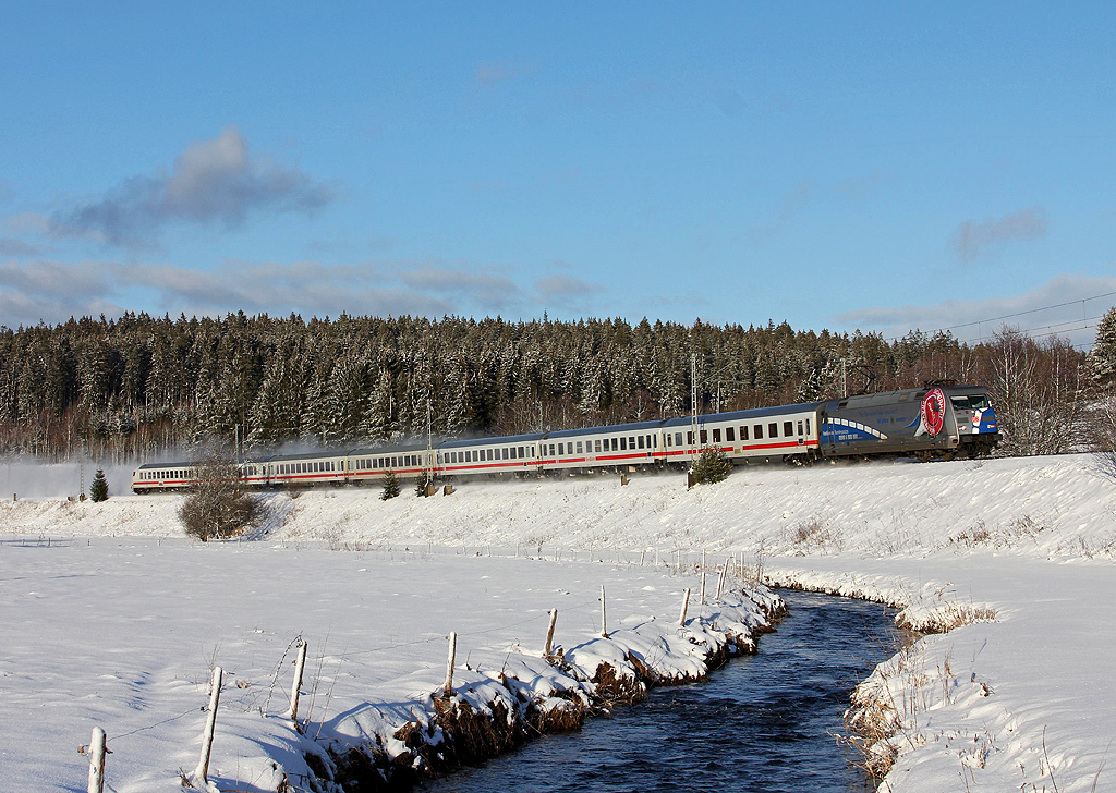 Schottersheriffs unterwegs im Schnee