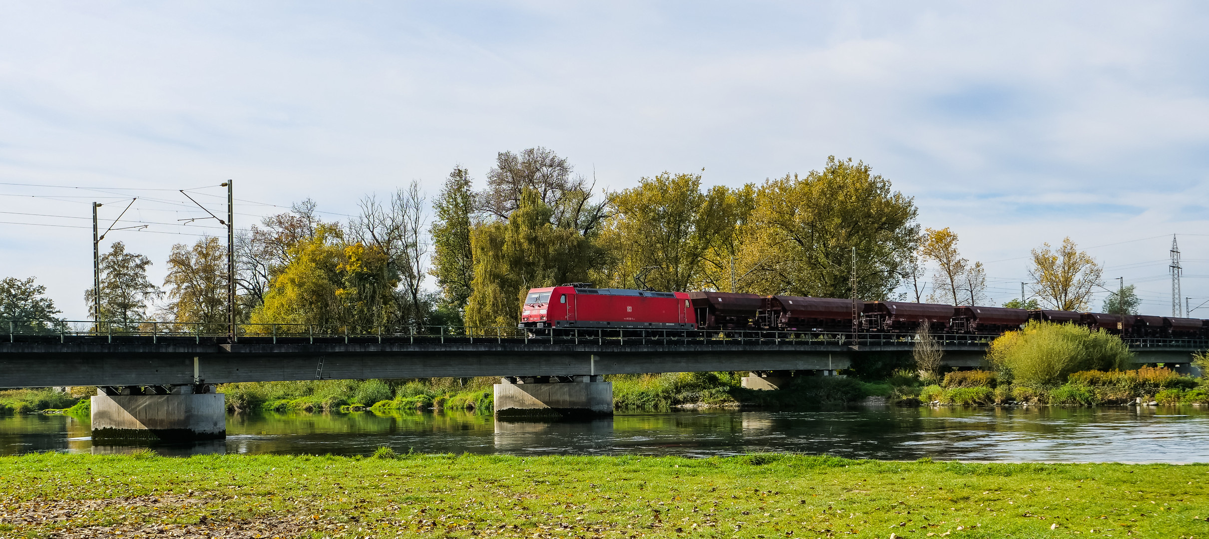 Schotterwagen südostwärts