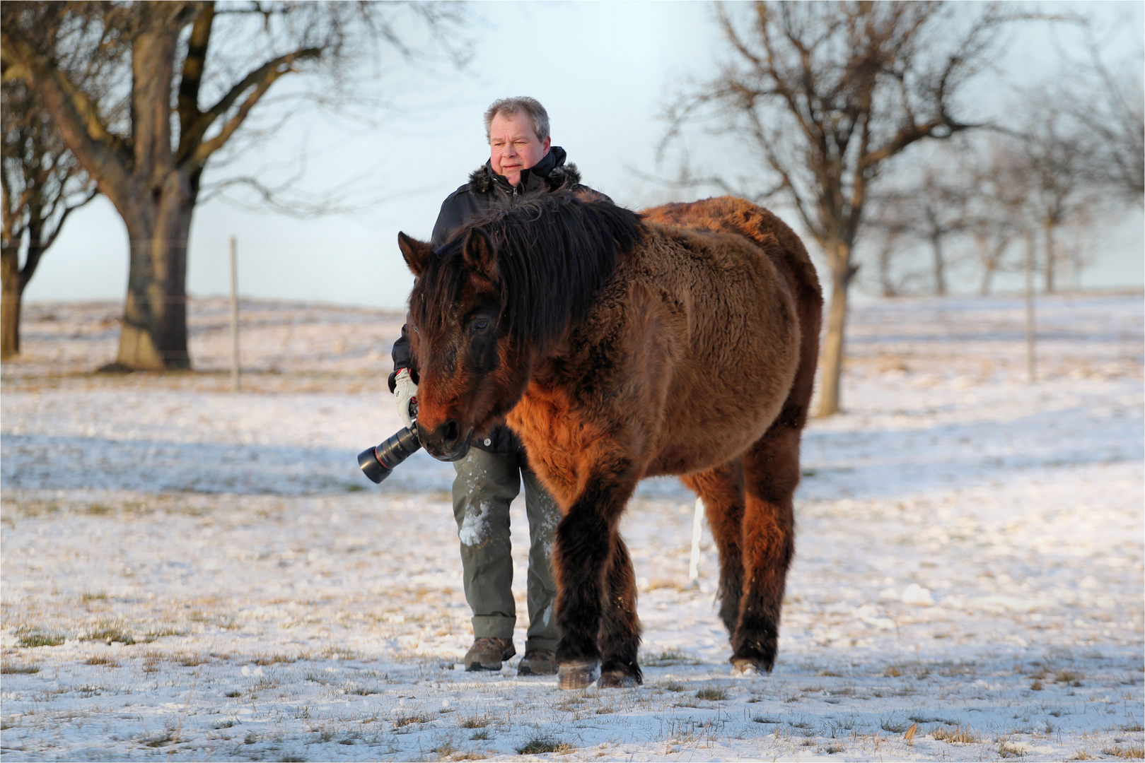 Schotti the horse whisperer...