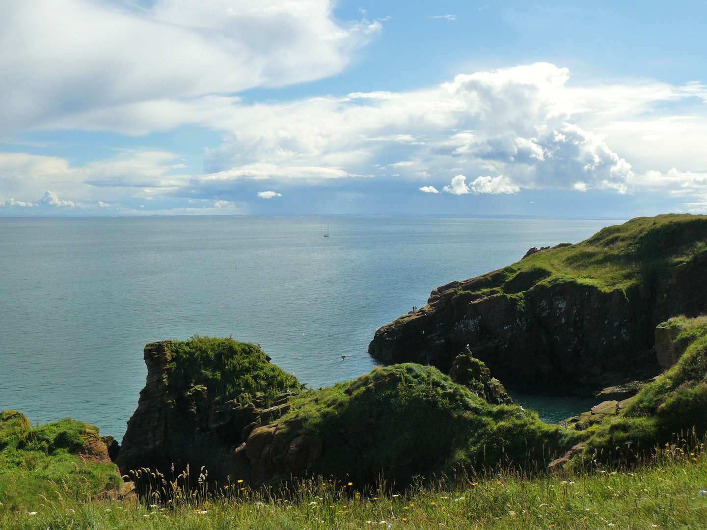 Schottische Küstenlandschaft