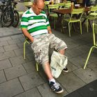 Schottischer Fußballfan in München