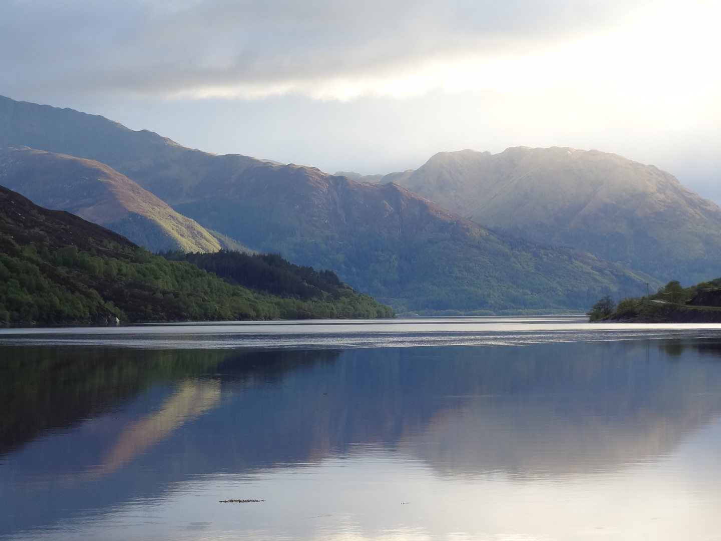 Schottland - Abendstimmung am Kinlochleven 2