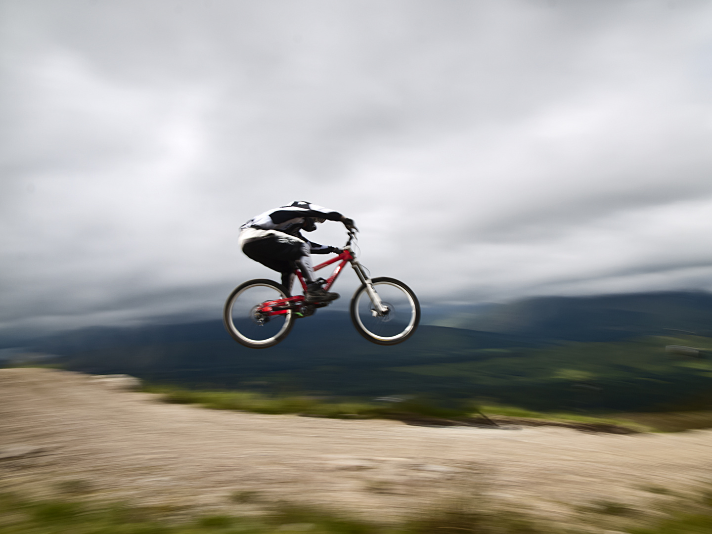 Schottland Ben Nevis : Downhill