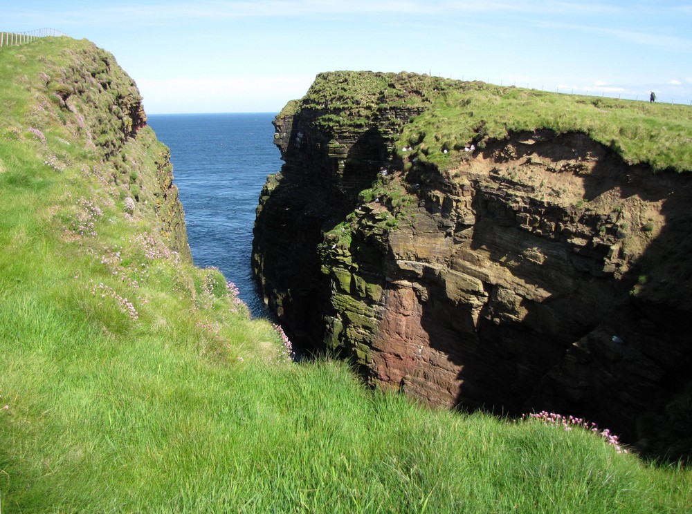 Schottland: Blick auf Atlantik bei Duncansby Head