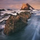 Schottland - Bow Fiddle Rock Sunset