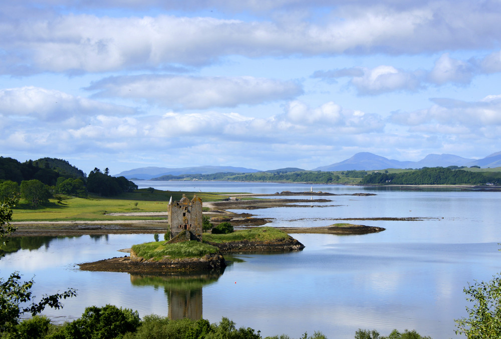 Schottland - Burgruine Stalker