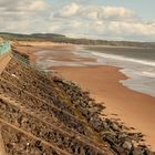 Schottland ein unendlicher Strand in ein weiter siecht