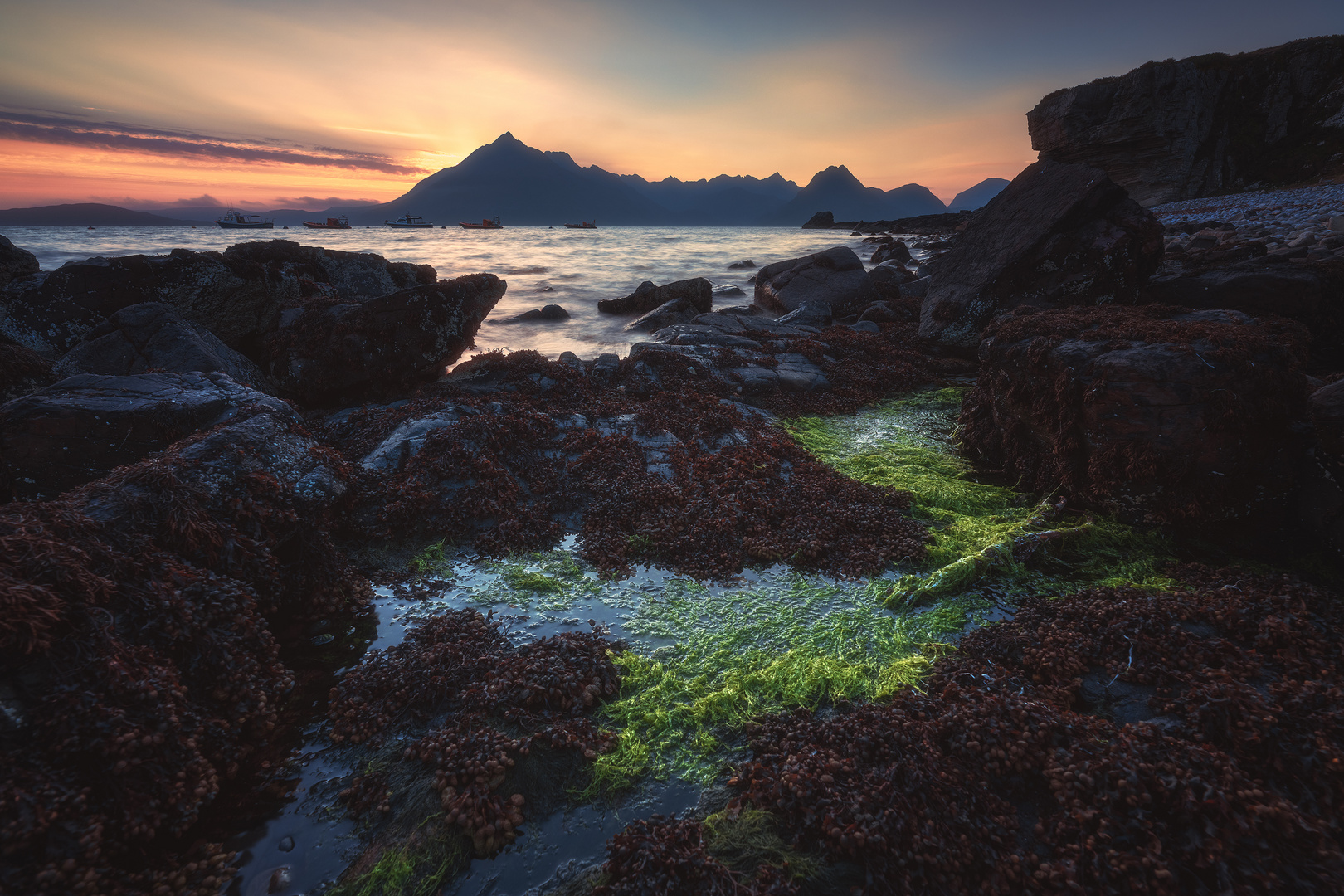 Schottland - Elgol Sunset