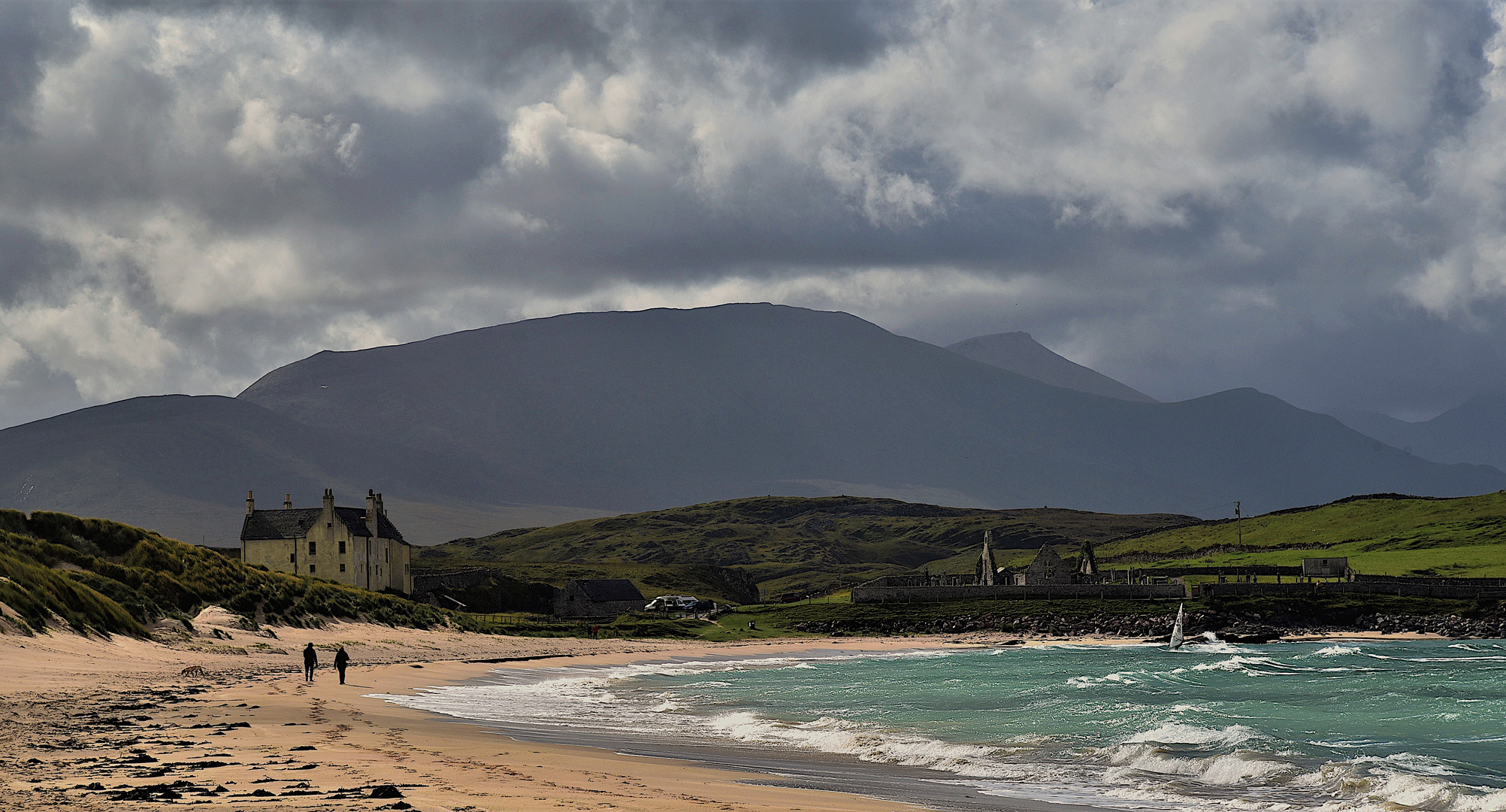 Schottland entlang der North Road 500 - Traumstrand bei Durness