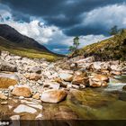 Schottland, Glencoe, Stein-Ensemble