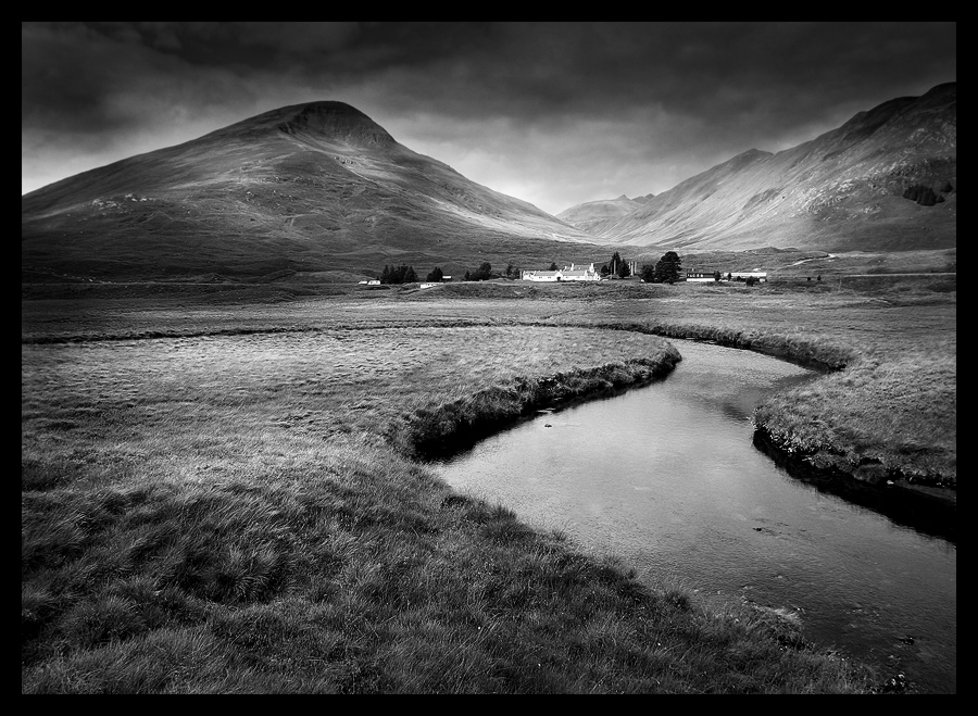 Schottland in Schwarzweiß