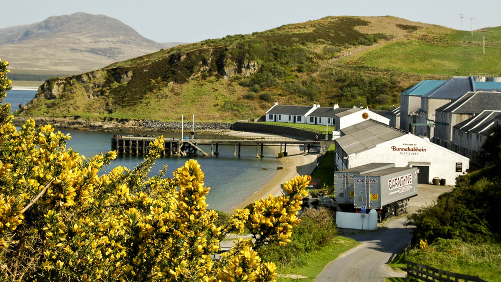 Schottland: Insel Islay, Bunnahabhain Whisky Distillery