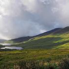 Schottland - Isle of Mull - Landschaft schält sich aus dem Nebel